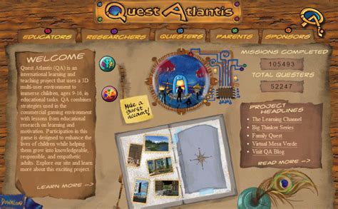 Quest Atlantis: An Educational Odyssey Through Time and Morality!