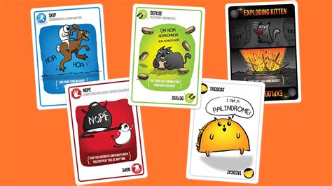 Exploding Kittens: A Feline Frenzy Filled with Strategic Card-Drawing Mayhem!