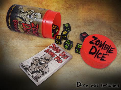 Zombie Dice: A Brain-Eating, Bone-Crushing Blast of Dice-Rolling Fun!